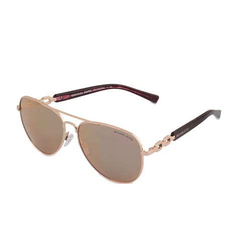 michael kors rose gold glasses|michael kors rose gold aviators.